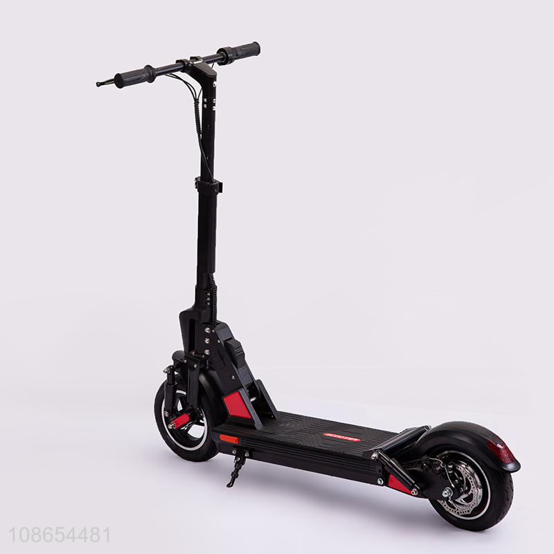 High quality adult aluminum alloy frame two-wheel foldable electric scooter