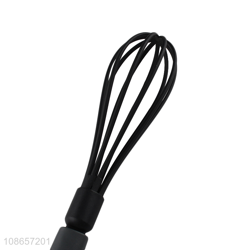 Good quality manual non-stick nylon egg beater wire balloon whisk for blending