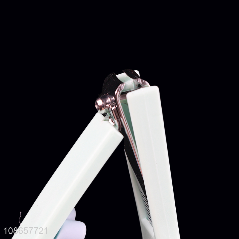 Good quality cute stainless steel nail clipper nail cutter for kids