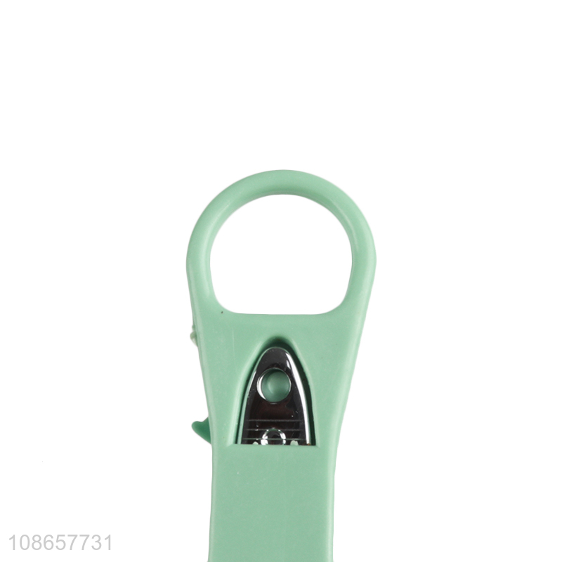 Hot sale portable lovely stainless steel nail clipper fingernail cutter