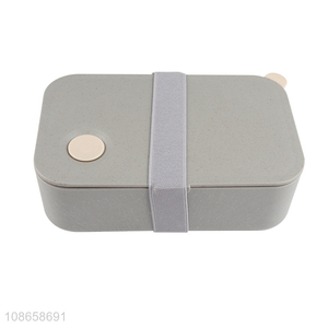 Hot sale simple portable pp lunch box bento box wholesale