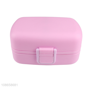 Best selling simple pp portable outdoor picnic lunch box wholesale