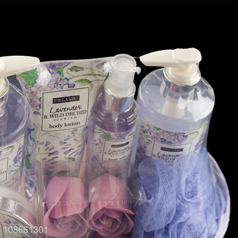 Best selling personal care packages body wash body lotion set wholesale