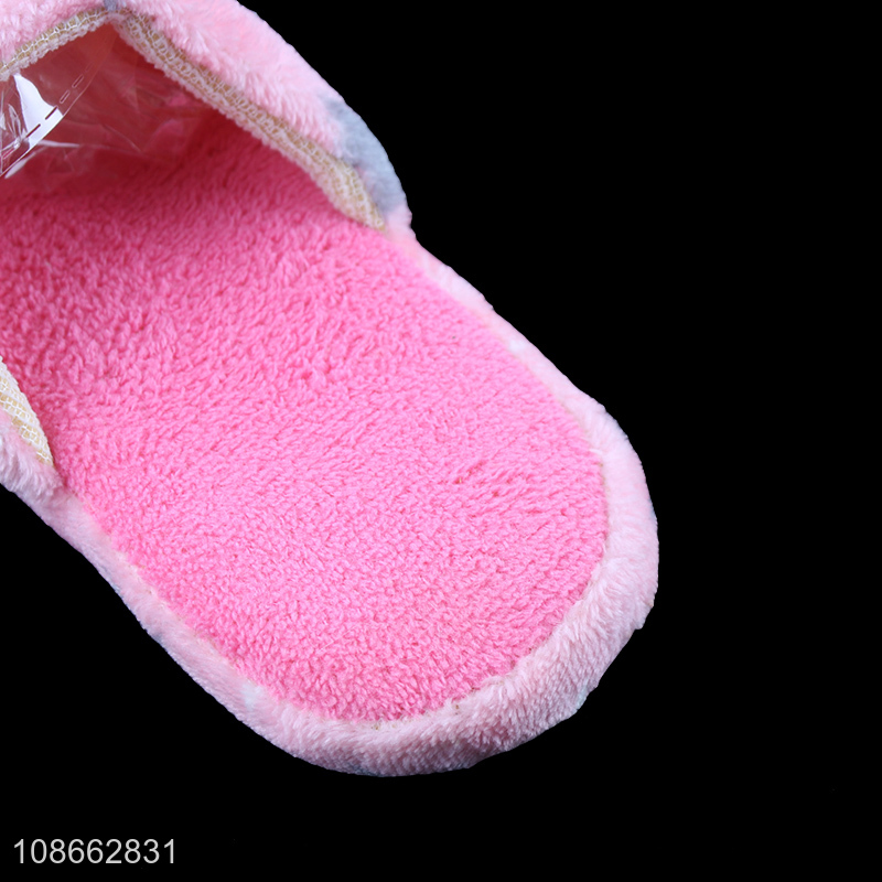 Good quality women's slipper comfy fuzzy indoor slipper for winter