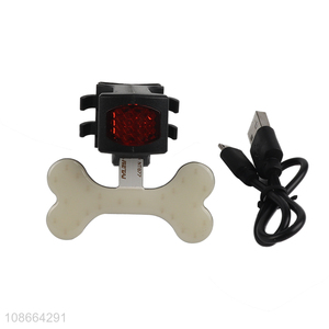 Wholesale 3.7V 1.6W 40LM 1LED+24COB Bicycle Tail Lamp (with 150 mah polymer battery)