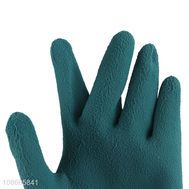 Best selling anti-slip latex hand protection work labor gloves wholesale