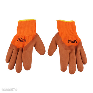China factory latex garden gloves work gloves for hand protection