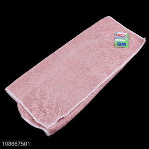 High quality multi-use absorbent microfiber dish cloth cleaning towel