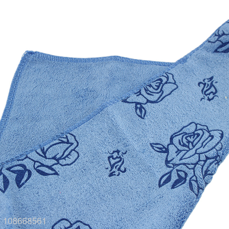 Best selling 2pcs cotton soft square towel wash towel wholesale