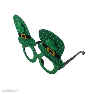 High Quality Clover Glasses St. Patrick's Day Party Favors Photo Props