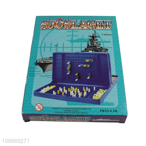 Hot selling battleship game strategy training toys for teens kids