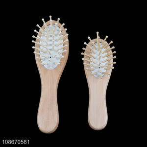 China wholesale wooden children air cushion massage hair comb brush