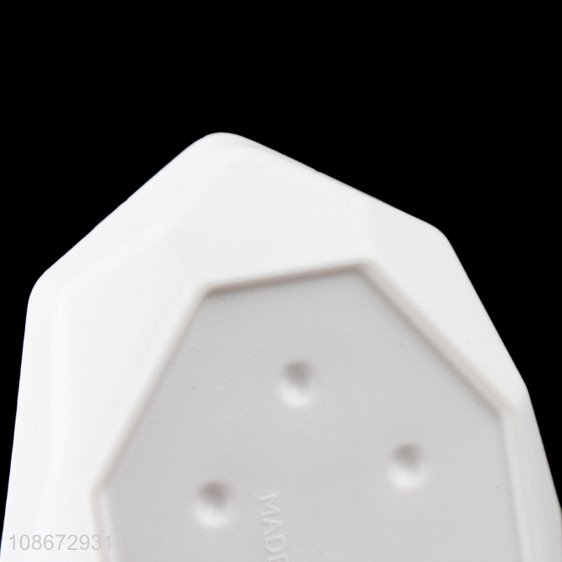 New product creative geometric plastic soap holder bathroom soap dish