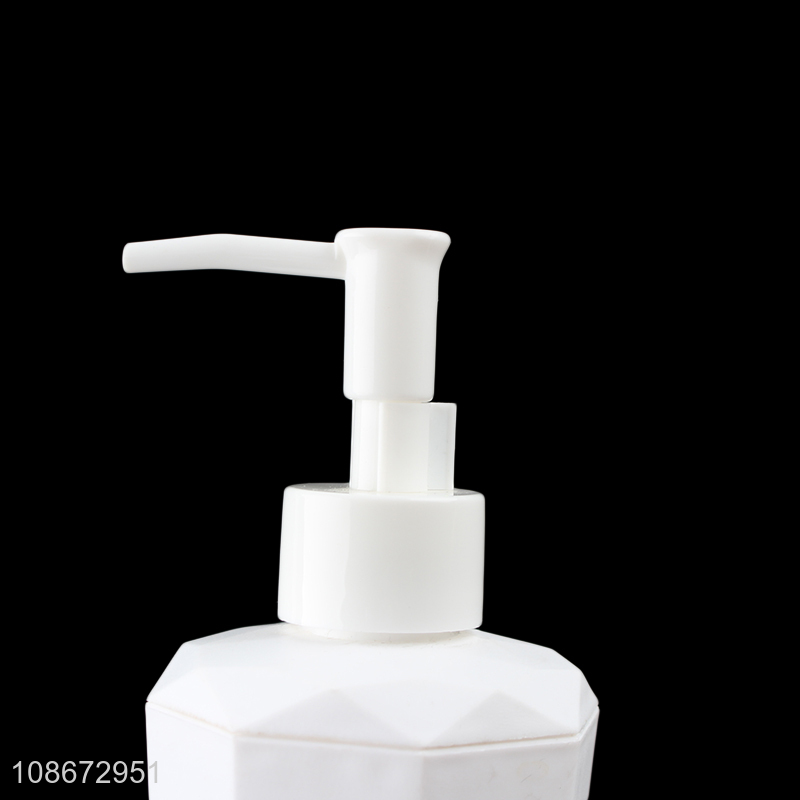 Wholesale plastic lotion shampoo bottle liquid soap dispenser with pump