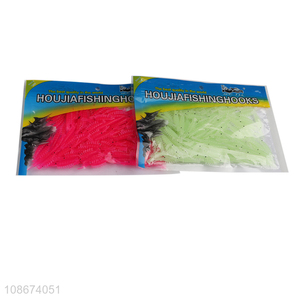 Factory supply multicolor soft shrimp bionic bait for outdoor fishing