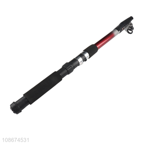 Top selling short section telescopic fishing rod for outdoor fishing
