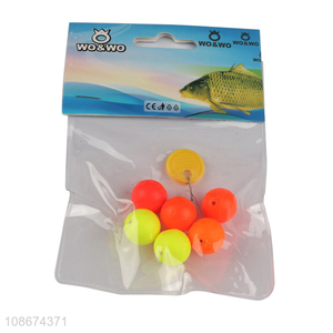 Hot selling colourful foam fishing rod stopper floats for fishing accessories