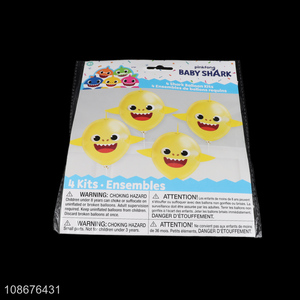 Top selling 4pcs cartoon baby shark balloon kits for decoration