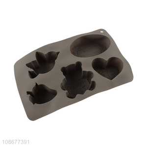 Good quality baking tools silicone cake molds for chocolate cookie