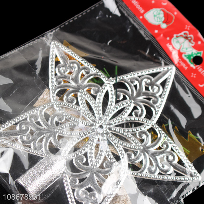 Online wholesale xmas tree topper star for christmas decoration