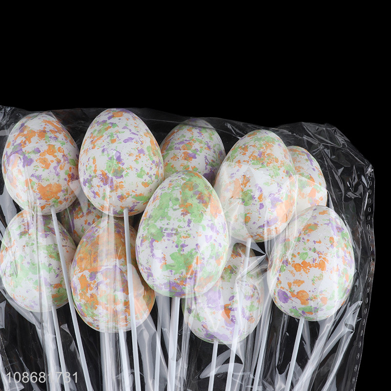 Most popular foam Easter egg picks for Easter party decorations