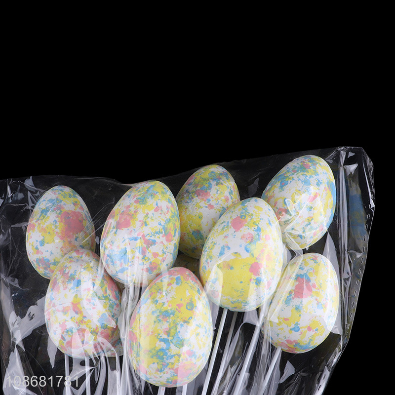 Most popular foam Easter egg picks for Easter party decorations