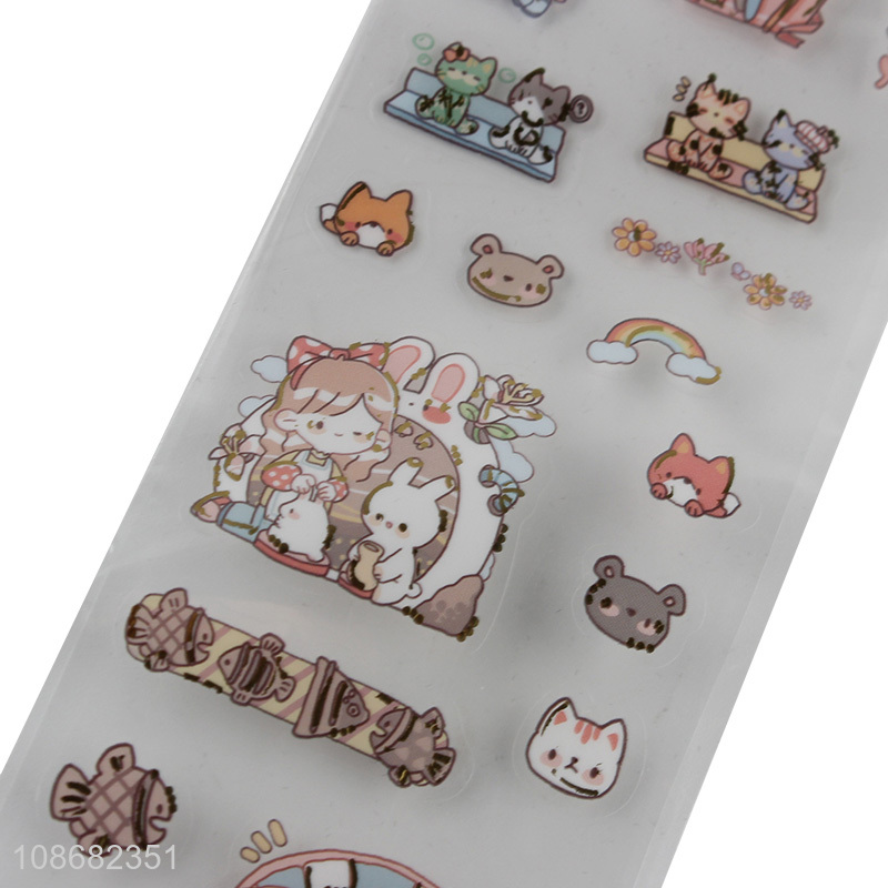 China products cartoon children decorative stickers for sale