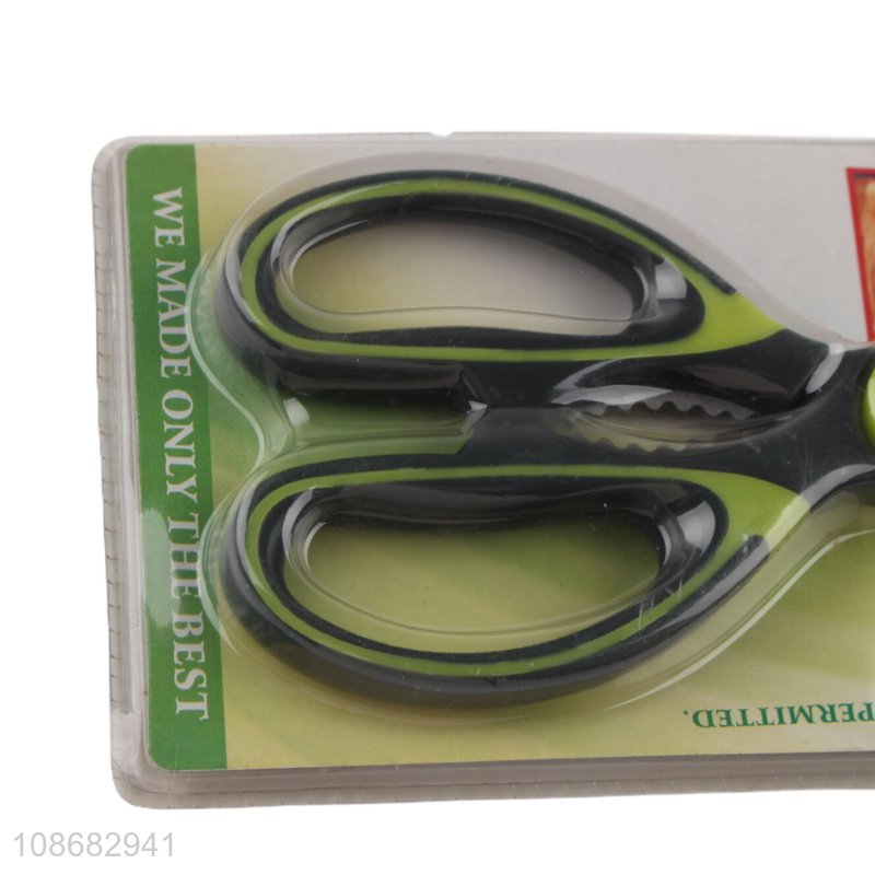 Hot selling heavy duty multi-purpose kitchen scissors meat scissors