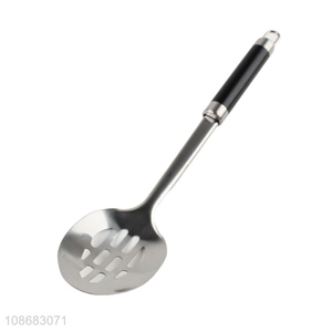 China product stainless steel slotted basting spoon kitchen cooking tool