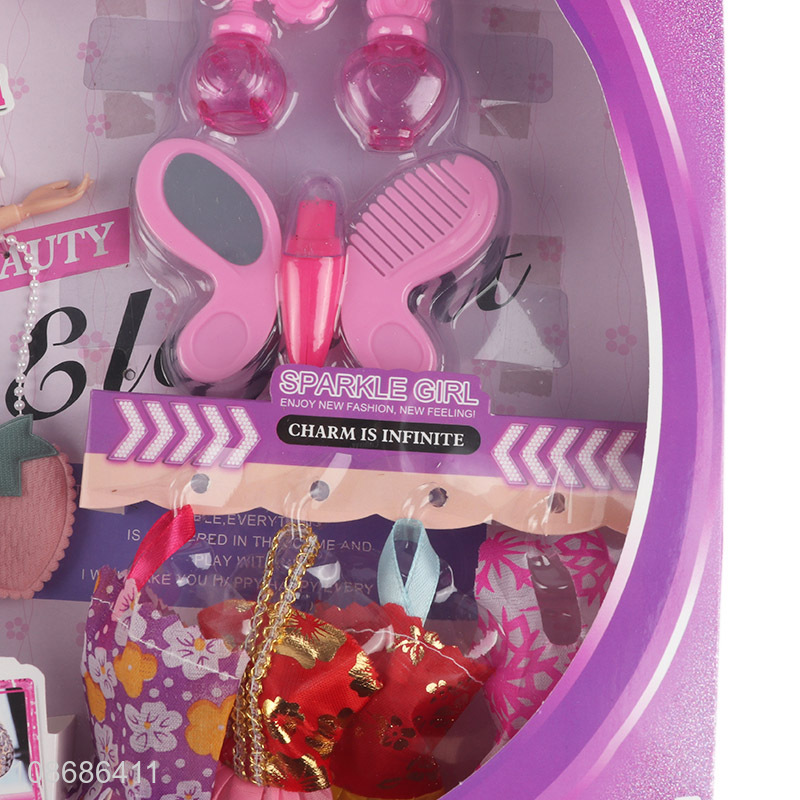 Latest products girls bueaty doll set fashion doll gifts set