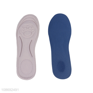 Factory supply sponge shock absorption insoles cut to fit shoe insoles