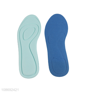Hot selling shock absorbing sponge insoles sneaker inserts replacement