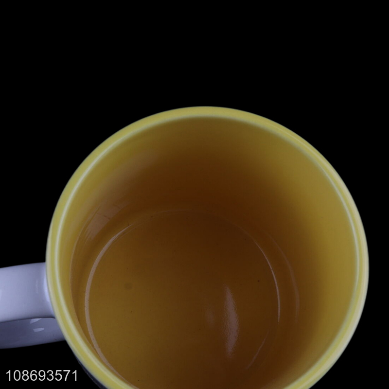 Hot sale sublimation mugs ceramic mugs latte cups with handle