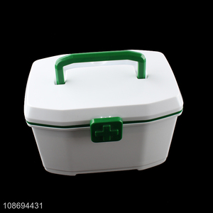 Good quality family medical box first aid case medicine storage box