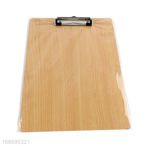 Top selling school office file document wood clipboard board clip wholesale