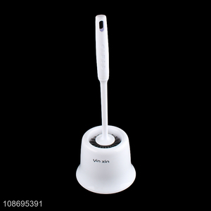 Latest products plastic handheld toilet brush cleaning brush for bathroom accessories