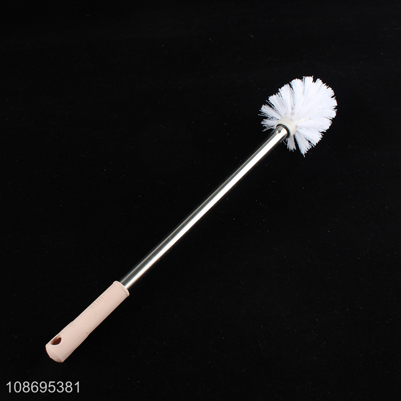 Top selling bathroom accessories long handle toilet brush with holder