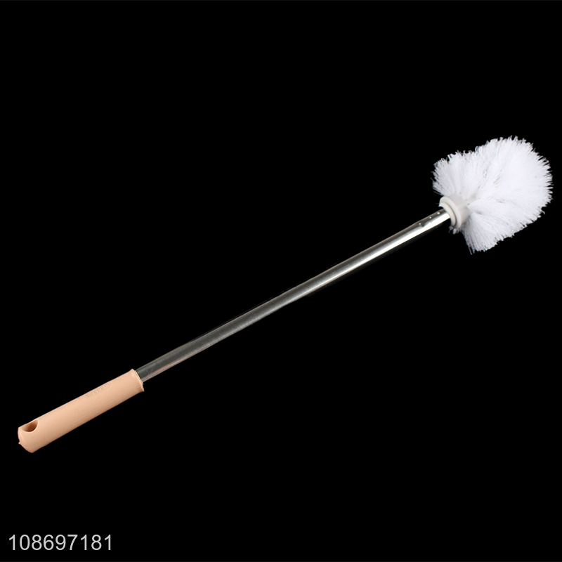 High quality toilet brush and holder set for deep cleaning