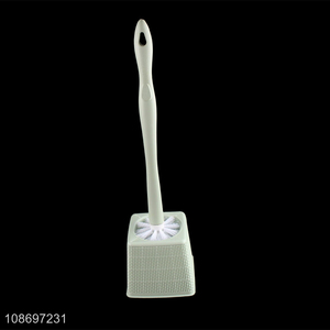 Hot product toilet brush set with ventilated drying holder