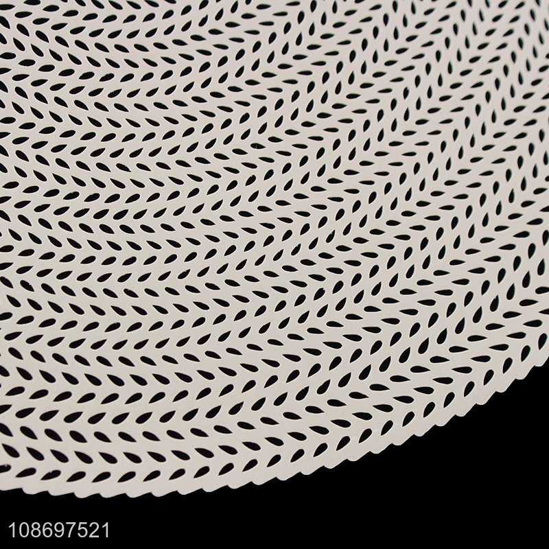 Wholesale from china round non-slip place mat dinner mat for home restaurant