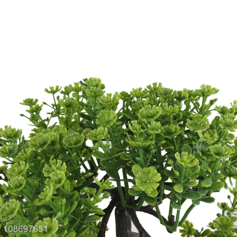 Hot selling artificial bonsai tree potted plant for indoor outdoor decoration