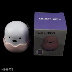 Hot selling mini cartoon nail dryer uv led nail phototherapy lamp