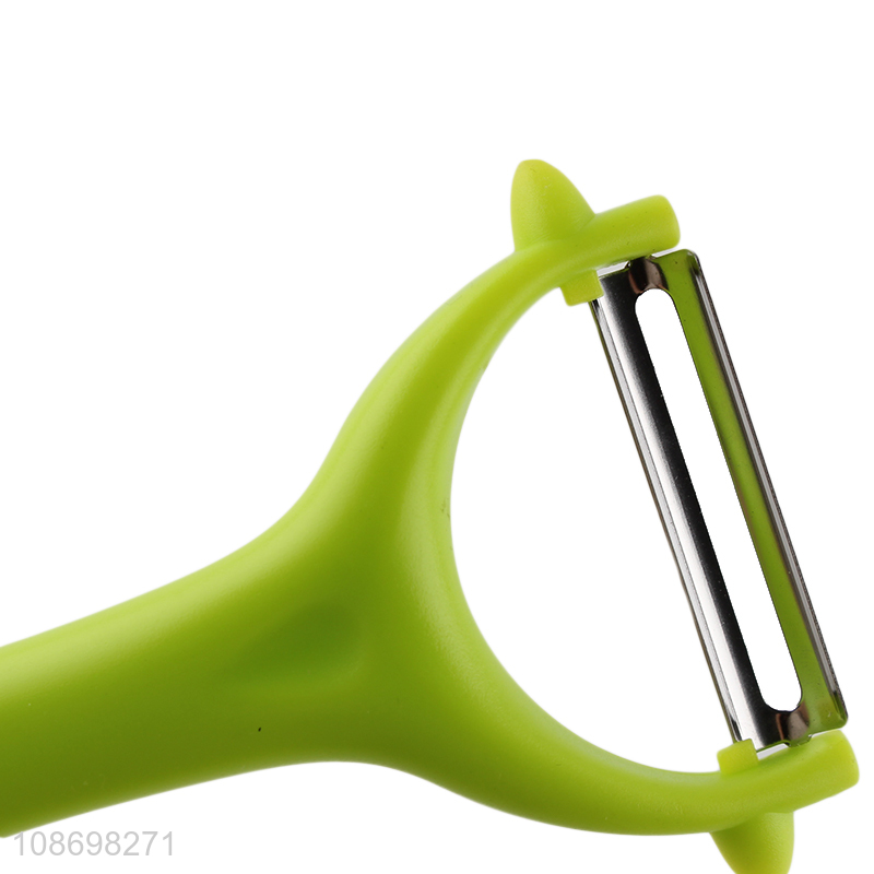 Hot selling anti-slip handle kitchen vegetable fruits peeler wholesale