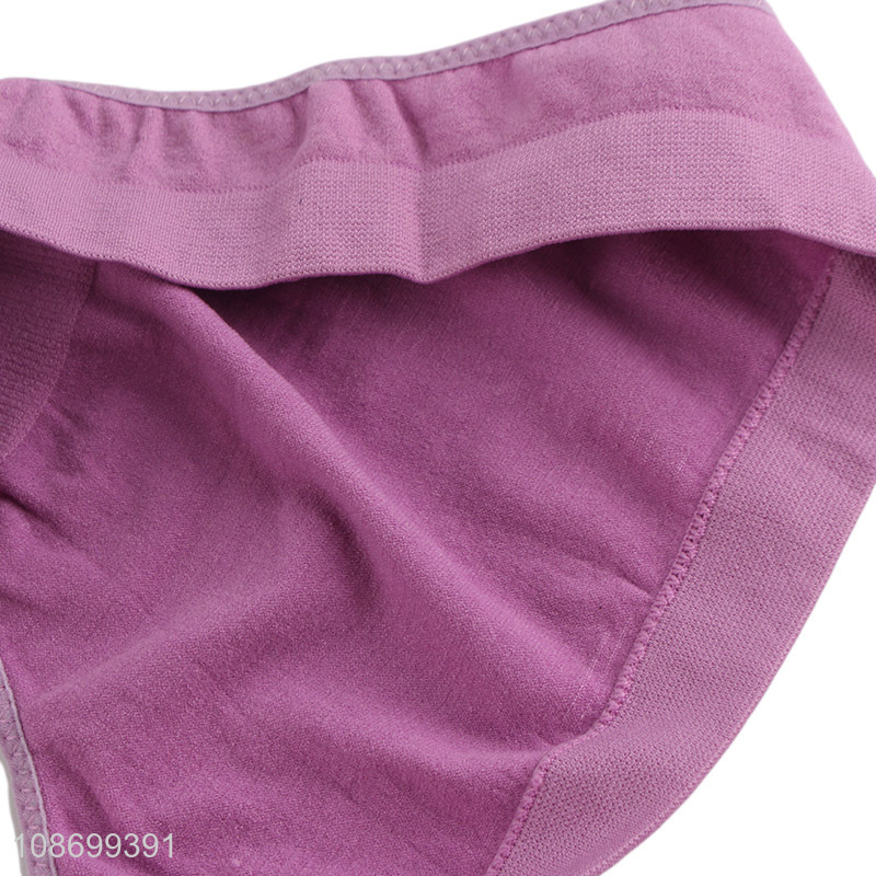 Wholesale women t-back thong low waist see through panties for ladies
