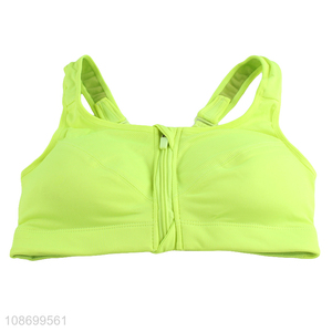 Wholesale women's sports bras seamless wireless shockproof bras