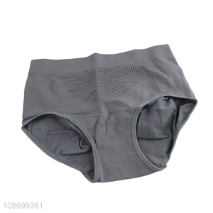 Online wholesale womens panties high-waist breathable briefs