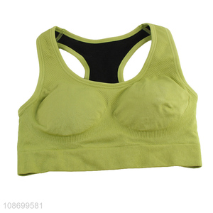 Wholesale women's sports bras stretch fitness bras gym tops