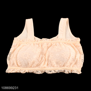 Good quality lace wireless bra bra for women ladies girls