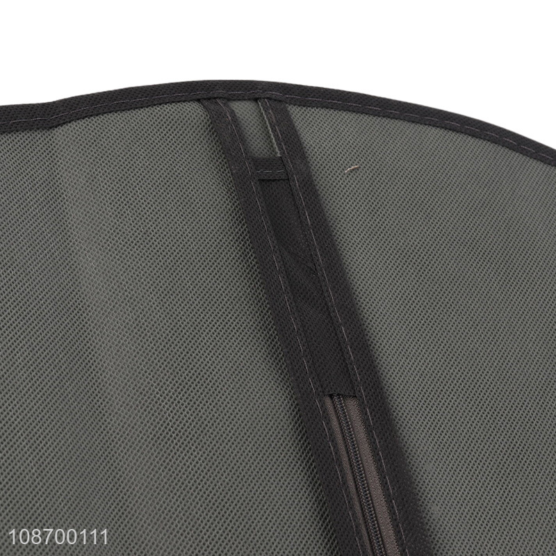Wholesale heavy duty nonwovens garment bag suit bag for storage and travel