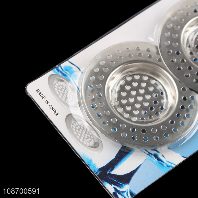 New arrival round stainless steel floor drains hair catcher for bathroom
